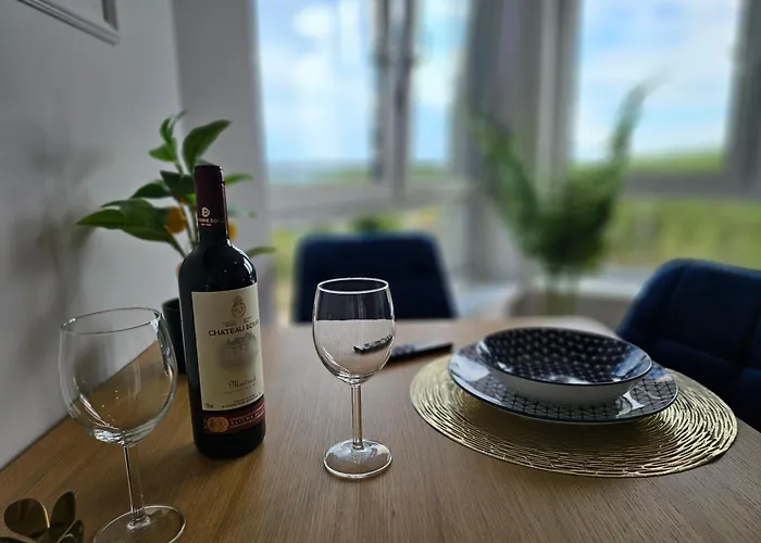 Apartamento Seaview & Rooftop Terrace 77b Rowy (Pomerania)